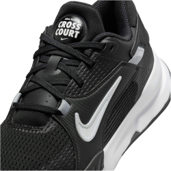 NIKE Crosscourt Hallenschuhe Kinder 002 - black/white-wolf grey 37.5