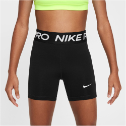 NIKE Pro Leak Protection: Perioden Dri-FIT Shorts Mädchen 010 - black/white S (128-137 cm)