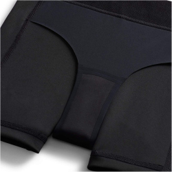 NIKE Pro Leak Protection: Perioden Dri-FIT Shorts Mädchen 010 - black/white S (128-137 cm)