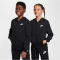 NIKE Club Fleece French Terry Kapuzenjacke Kinder 010 - black/white L (147-158 cm)