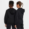 NIKE Club Fleece French Terry Kapuzenjacke Kinder 010 - black/white L (147-158 cm)