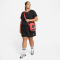 NIKE Sportswear Club Essentials Oversize T-Shirt Damen 010 - black/white 3X