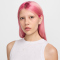 NIKE Sportswear Essentials Geripptes, verkürztes Tanktop Damen 051 - birch heather/lt orewood brn XS