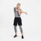 NIKE Pro Dri-FIT Tight kurzarm Fitnessshirt Herren 084 - smoke grey/black L
