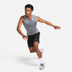 NIKE Pro Dri-FIT Tight Fitness Tanktop Herren 084 - smoke...