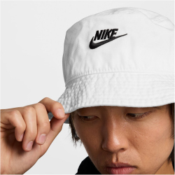 NIKE Apex Futura Washed Anglerhut 100 - white/black M