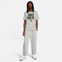NIKE Sportswear T-Shirt Herren 063 - dk grey heather M