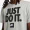NIKE Sportswear T-Shirt Herren 063 - dk grey heather M