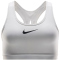 NIKE Swoosh High Support verstellbarer Sport-BH Damen 100 - white/white/black 3X C-E