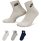 3er Pack NIKE Everyday Essential Ankle Socken 903 - multi-color 46-50