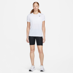 NIKE Dri-FIT T-Shirt Damen 100 - white/black S