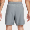 NIKE Form Dri-FIT 7" Unlined Versatile Fitnessshorts Herren 084 - smoke grey/black XXL