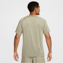 NIKE Dri-FIT Ready kurzarm Fitnessshirt Herren 320 - light army/black XL