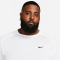 NIKE Dri-FIT Ready kurzarm Fitnessshirt Herren 100 - white/black XL