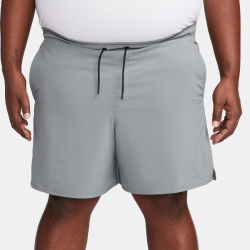 NIKE Unlimited Dri-FIT 7" Unlined Versatile Fitnessshorts Herren 084 - smoke grey/black/smoke grey M
