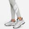 NIKE Sportswear Classics High-Waist Graphic Leggings Damen 063 - dk grey heather/white XS