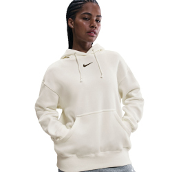 NIKE Sportswear Phoenix Fleece Oversized Hoodie Damen 133 - sail/black L/S