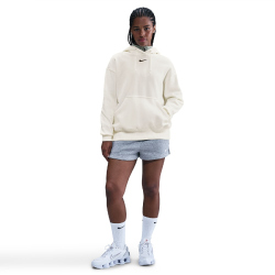 NIKE Sportswear Phoenix Fleece Oversized Hoodie Damen 133 - sail/black L/S