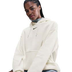 NIKE Sportswear Phoenix Fleece Oversized Hoodie Damen 133 - sail/black L/S