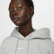 NIKE Sportswear Phoenix Fleece Oversized Hoodie Damen 063 - dk grey heather/sail XS