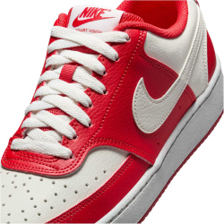 NIKE Court Vision Low-Top Sneaker Damen 602 - university red/sail 38.5