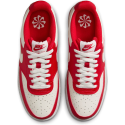 NIKE Court Vision Low-Top Sneaker Damen 602 - university red/sail 38.5