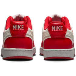 NIKE Court Vision Low-Top Sneaker Damen 602 - university red/sail 38.5