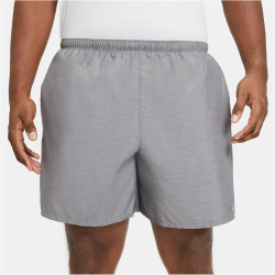 NIKE Challenger 7" Laufshorts Herren 084 - smoke grey/htr/reflective silv L