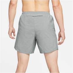 NIKE Challenger 7" Laufshorts Herren 084 - smoke grey/htr/reflective silv L