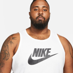 NIKE Sportswear Tanktop Herren 101 - white/black L