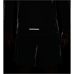 NIKE Miler Dri-FIT langarm Laufshirt Herren 085 - smoke...