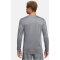 NIKE Miler Dri-FIT langarm Laufshirt Herren 085 - smoke grey/reflective silv L