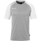 Kempa Ambition 28 Trainingsshirt dark grau melange/weiß S