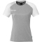 Kempa Ambition 28 Trainingsshirt Damen dark grau melange/weiß XS