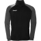 Kempa Ambition 28 Poly Trainingsjacke schwarz/anthra S