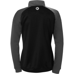 Kempa Ambition 28 Poly Trainingsjacke Damen schwarz/anthra XS