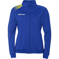 Kempa Ambition 28 Poly Trainingsjacke Damen royal/limonengelb M