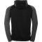 Kempa Ambition 28 Kapuzen-Trainingsjacke schwarz/anthra S