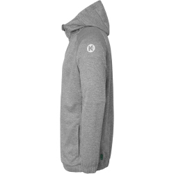 Kempa Ambition 28 Kapuzen-Trainingsjacke dark grau...