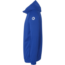 Kempa Ambition 28 Kapuzen-Trainingsjacke royal/limonengelb S