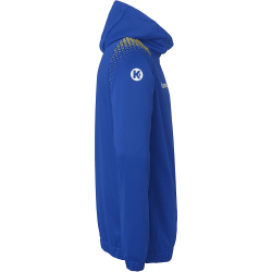 Kempa Ambition 28 Kapuzen-Trainingsjacke royal/limonengelb S