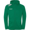 Kempa Ambition 28 Kapuzen-Trainingsjacke lagune/weiß S