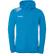 Kempa Ambition 28 Kapuzen-Trainingsjacke kempablau/weiß S