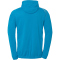 Kempa Ambition 28 Kapuzen-Trainingsjacke kempablau/weiß S