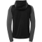 Kempa Ambition 28 Kapuzen-Trainingsjacke Damen schwarz/anthra XS