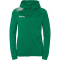 Kempa Ambition 28 Kapuzen-Trainingsjacke Damen lagune/weiß XS