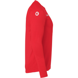 Kempa Performance langarm Trainingsshirt rot S