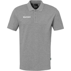 Kempa Classic Poloshirt Kinder dark grau melange 128