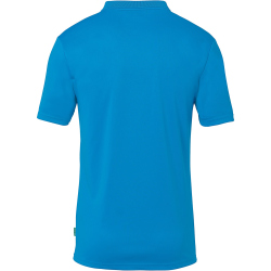 Kempa Poly Poloshirt Kinder kempablau 128