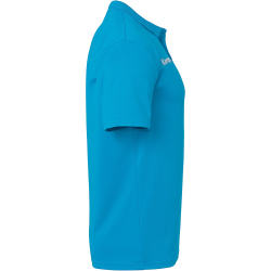 Kempa Poly Poloshirt Kinder kempablau 128